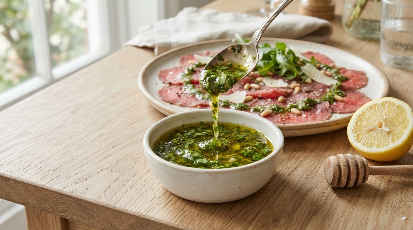 Dressing voor carpaccio