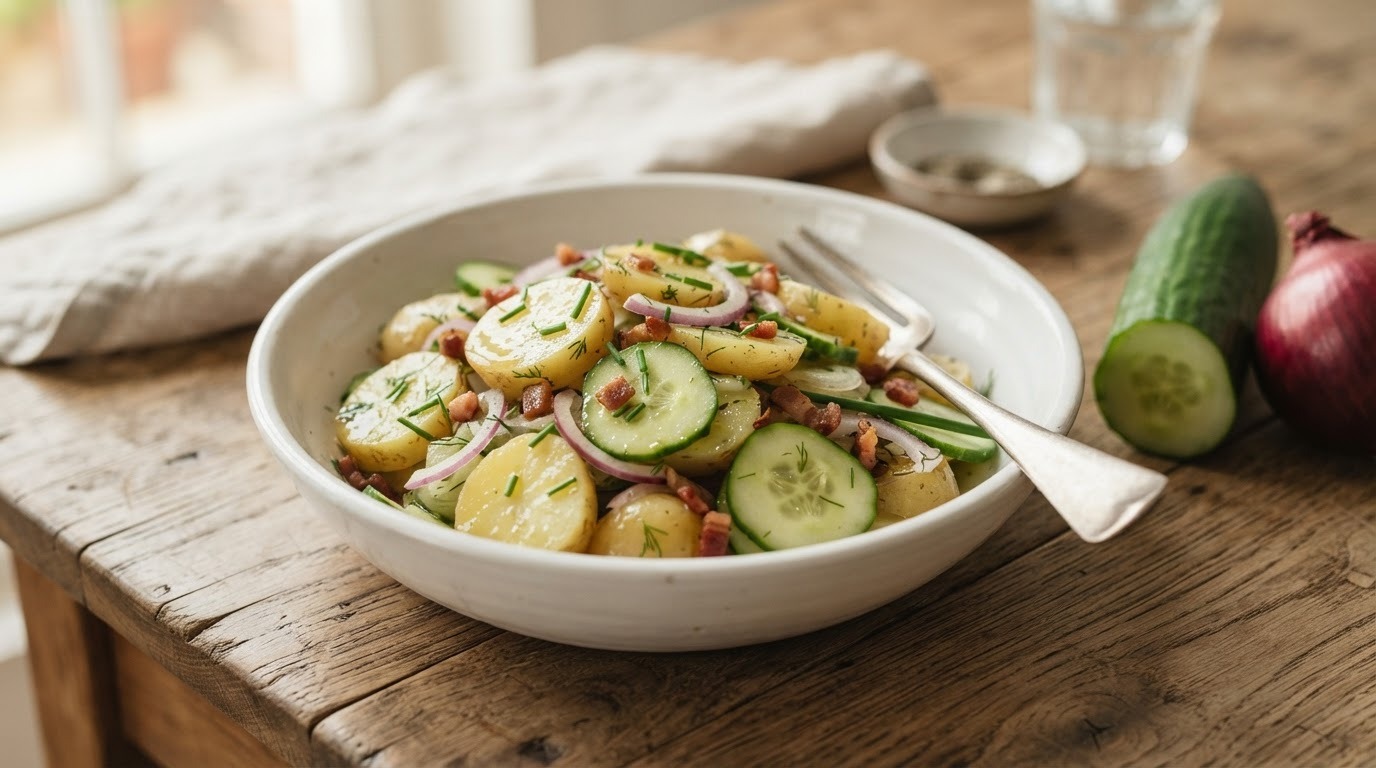 Duitse aardappelsalade