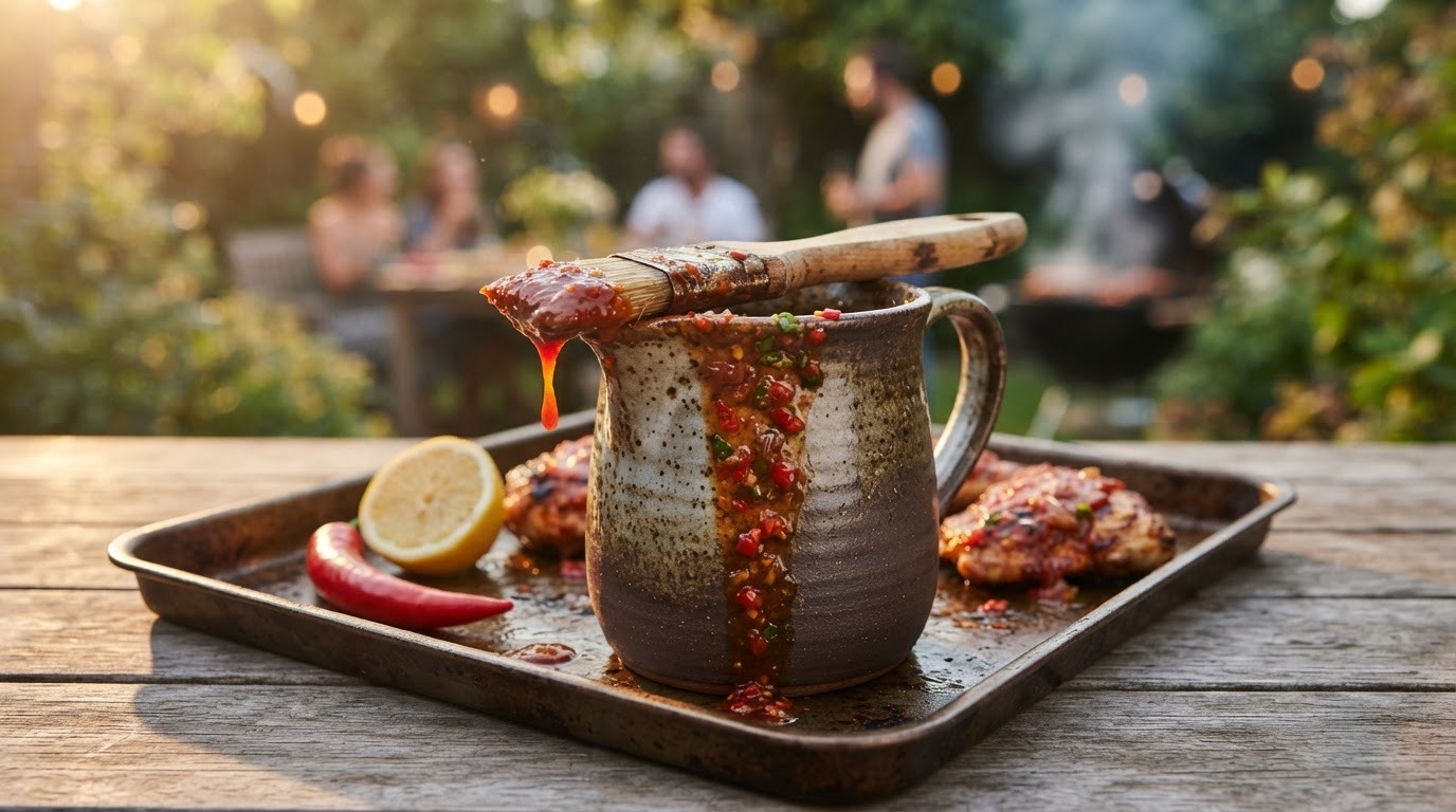 Duivelsaus voor de BBQ