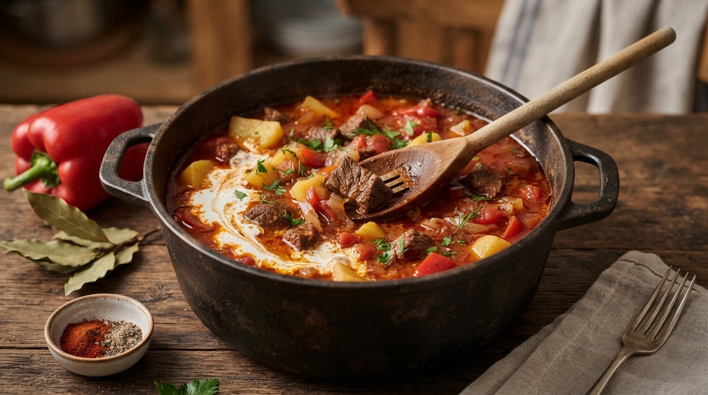 Echte Hongaarse gulash