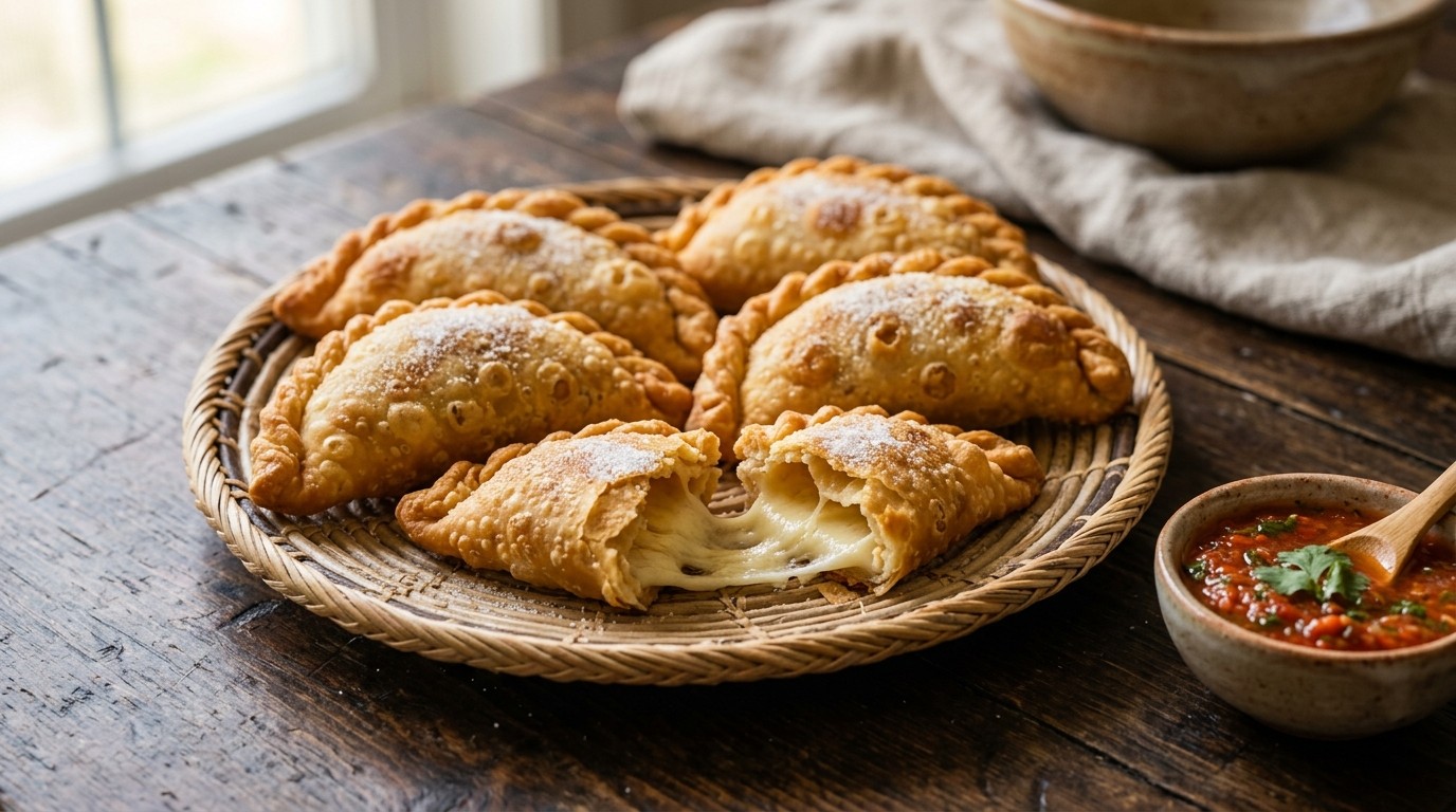 Ecuadoriaanse Kaaspasteitjes (Empanadas)