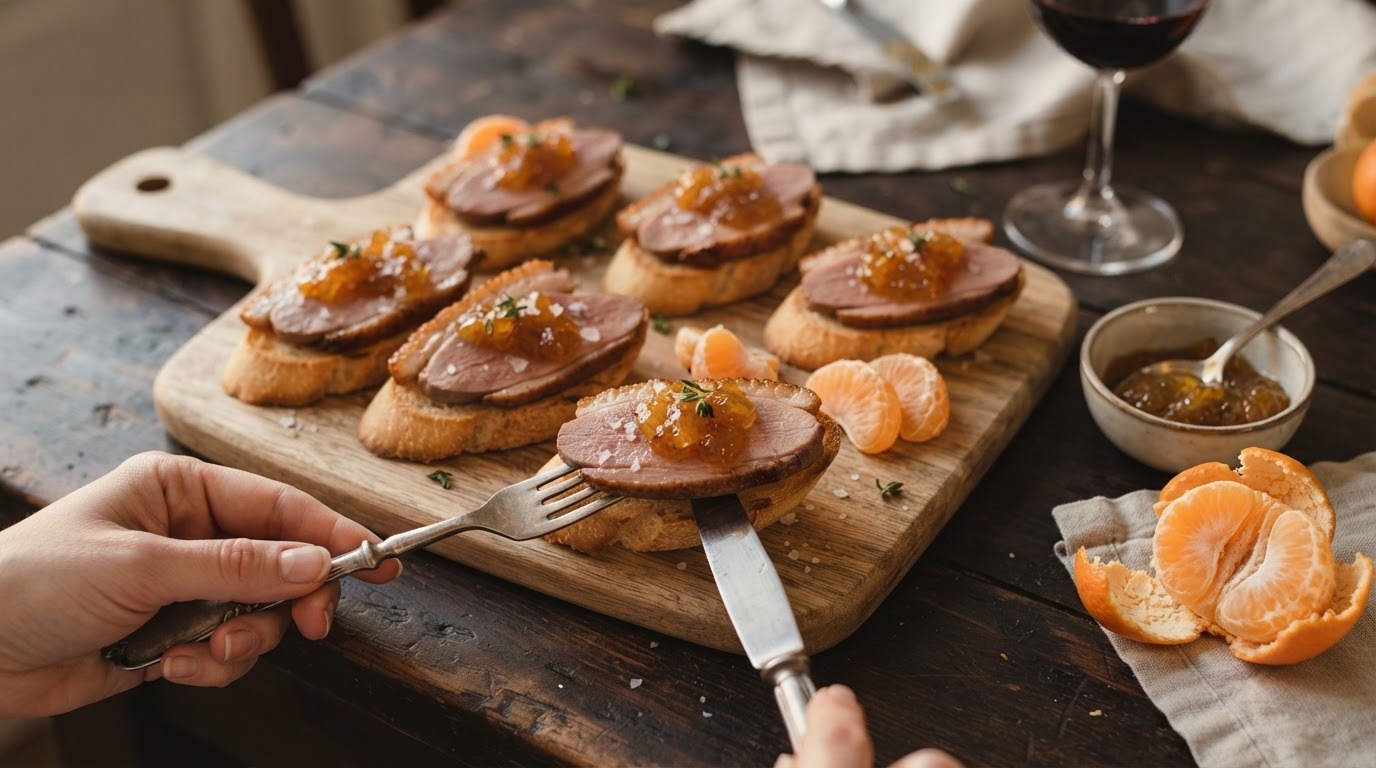 Eendenborst tapas