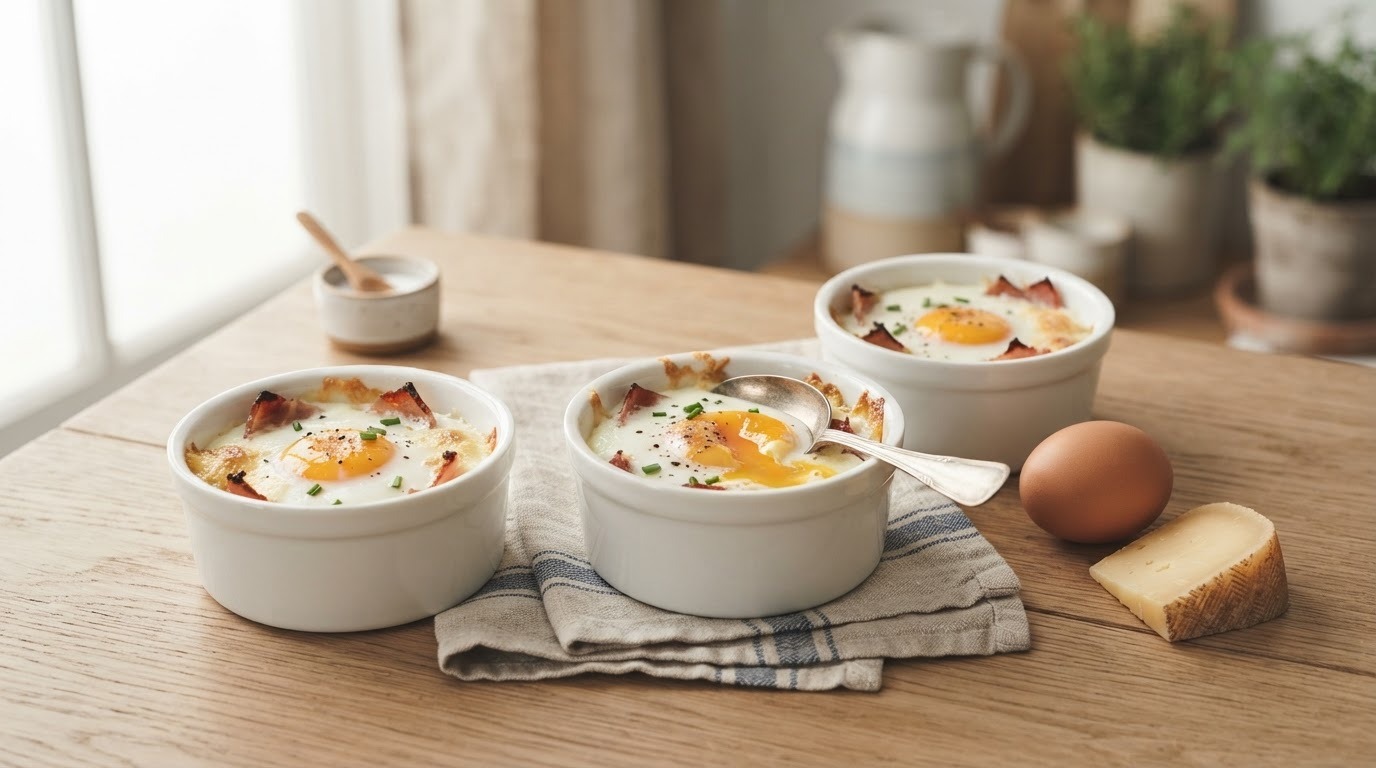 Eieren en cocotte