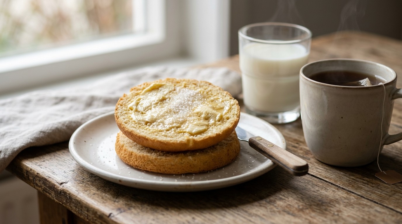 Eierkoek met Boter en Suiker
