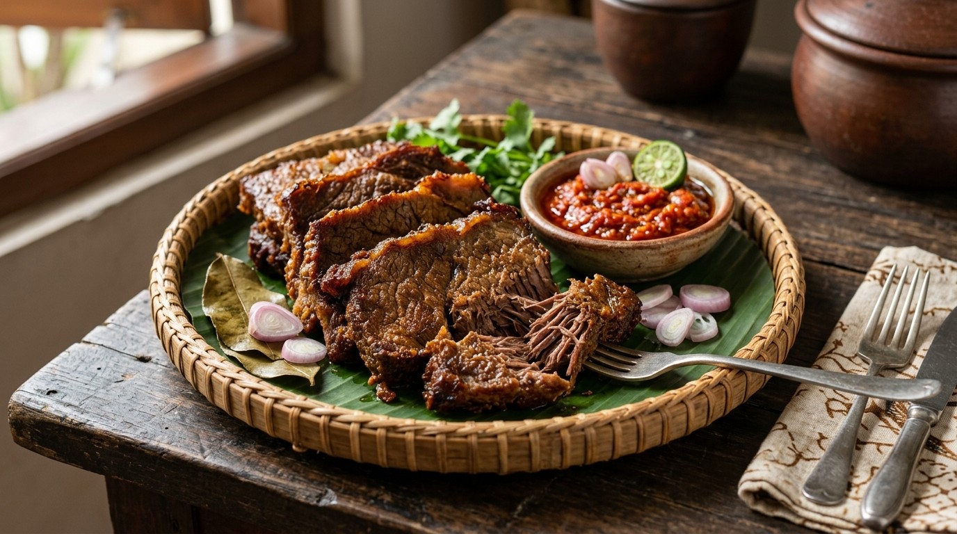 Empal Daging (licht Gekruid Rundvlees)