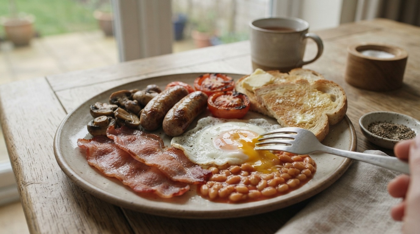 Engels ontbijt (Officieel: Full English Breakfast )