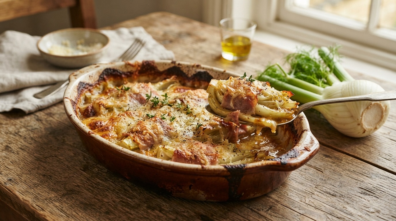 Finocchi con Prosciutto
