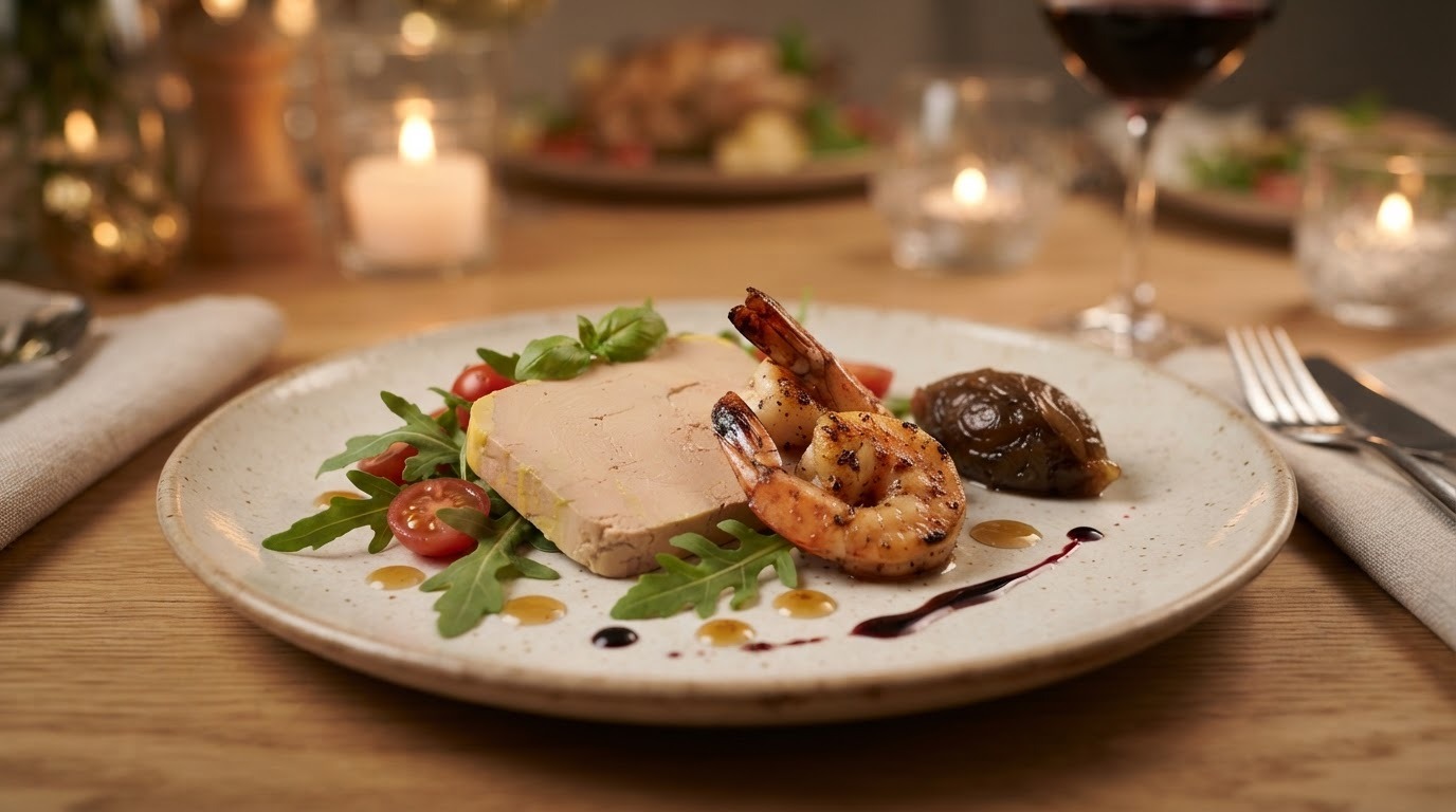 Foie gras als voorgerecht