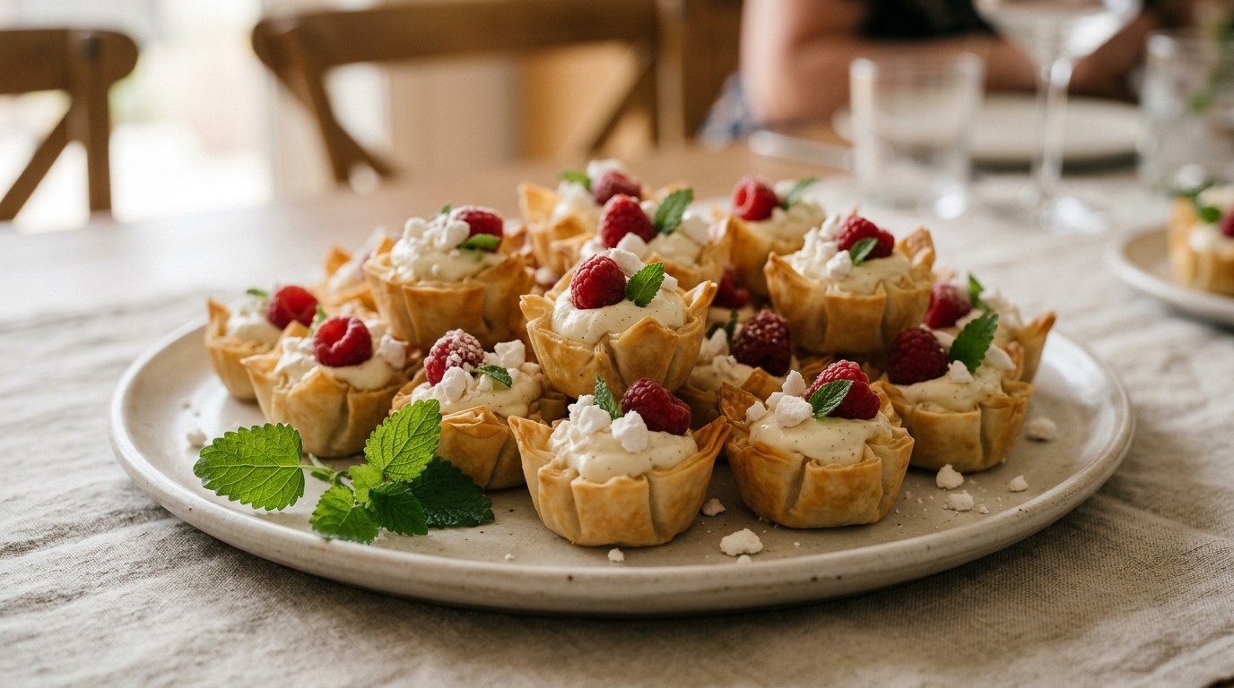 Frambozenhapjes Voor Buffet