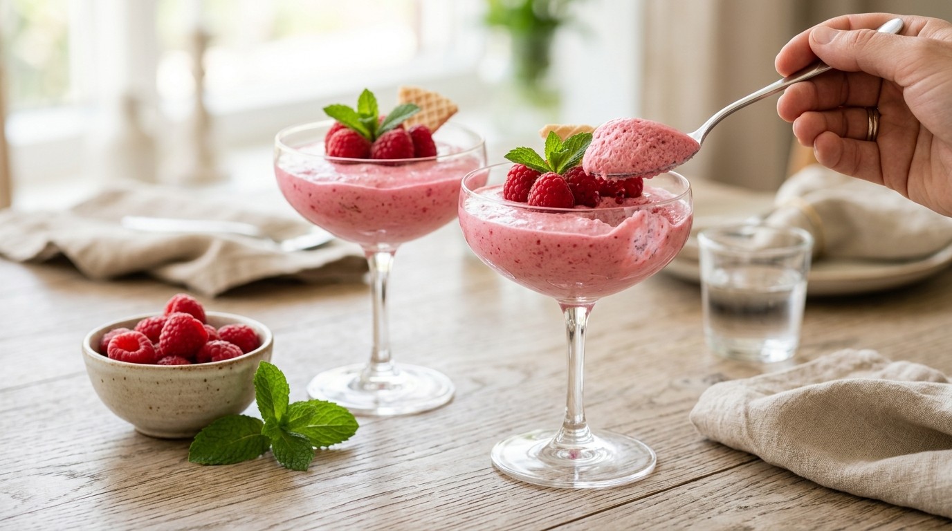 Frambozenmousse