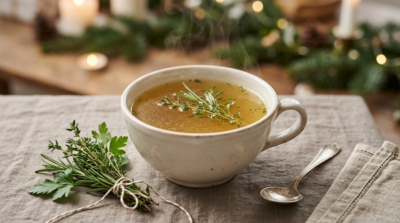 Franse kruidenbouillon