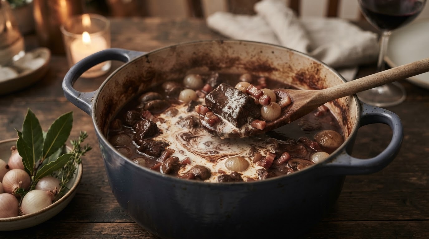 Franse rundvlees casserole