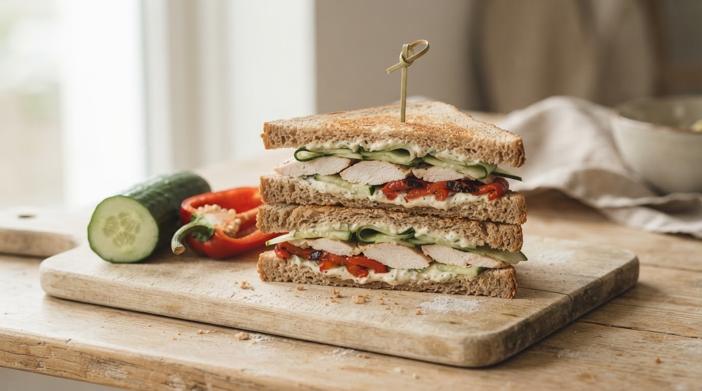 Frisse clubsandwich