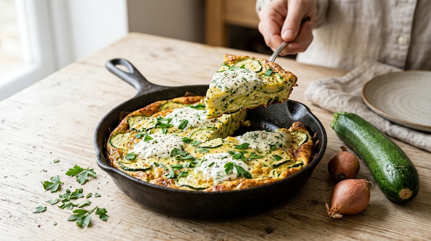 Fritatta Courgette