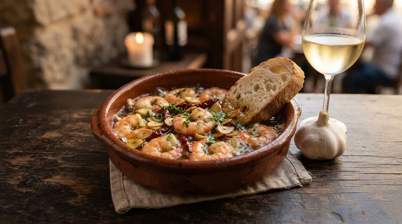 Gambas al ajillo