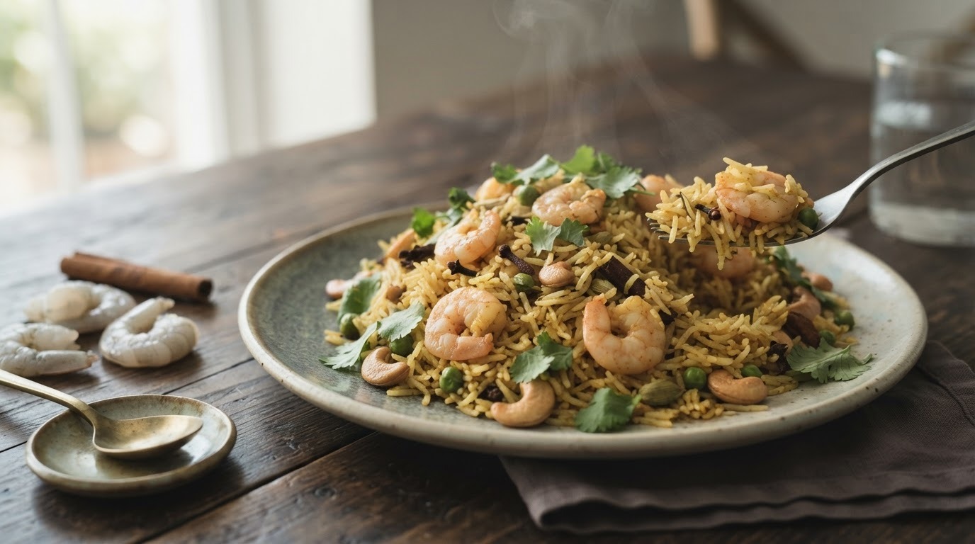 Garnalenpilaf