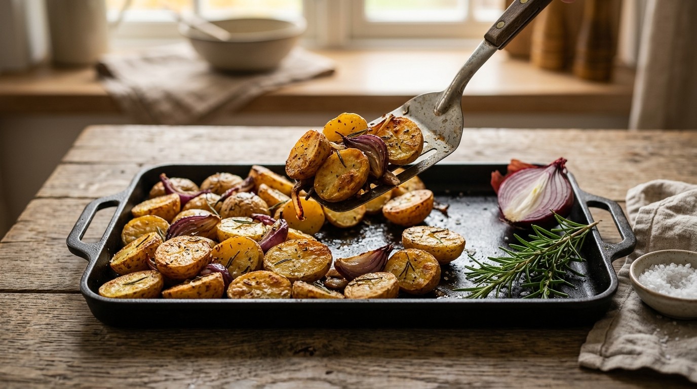 Gebakken Aardappeltjes uit de Oven