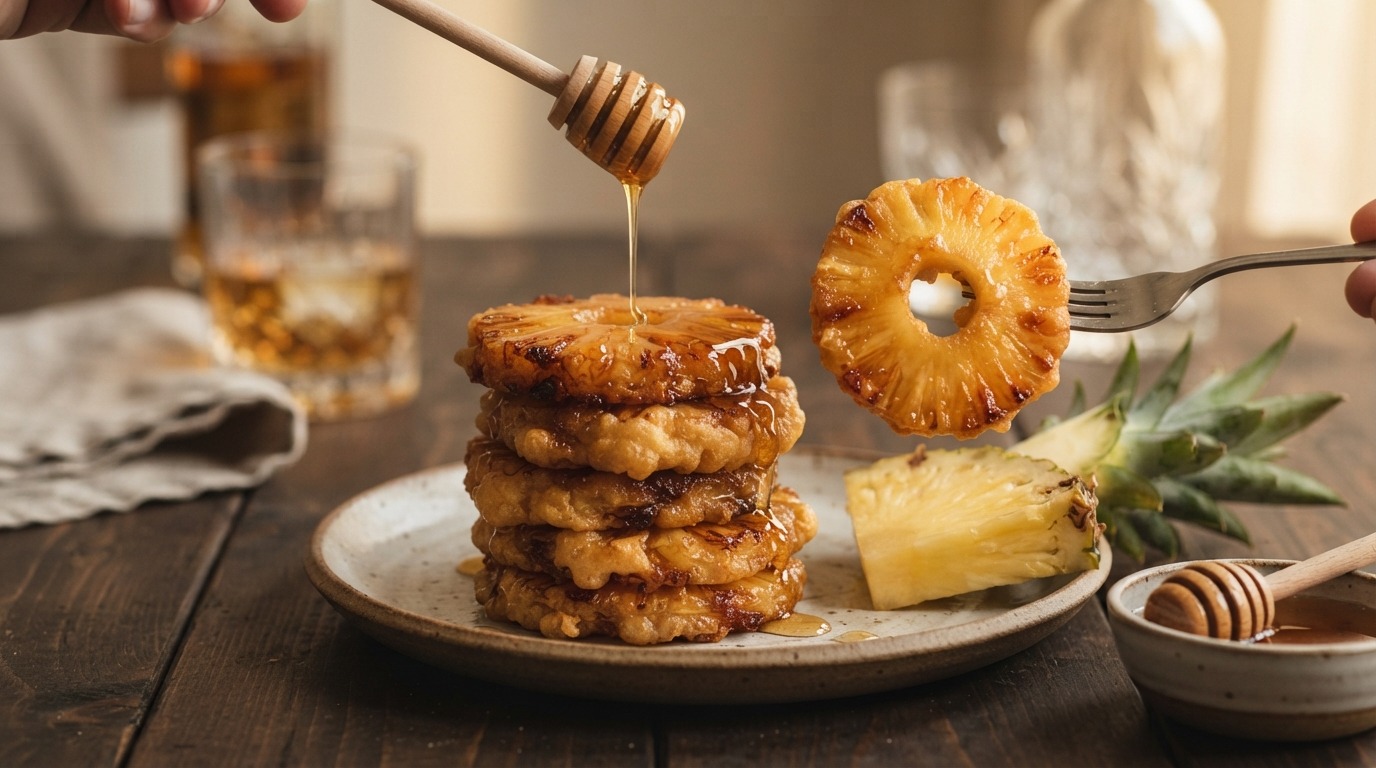 Gebakken ananas