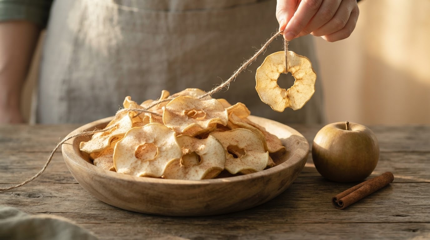 Gedroogde appeltjes