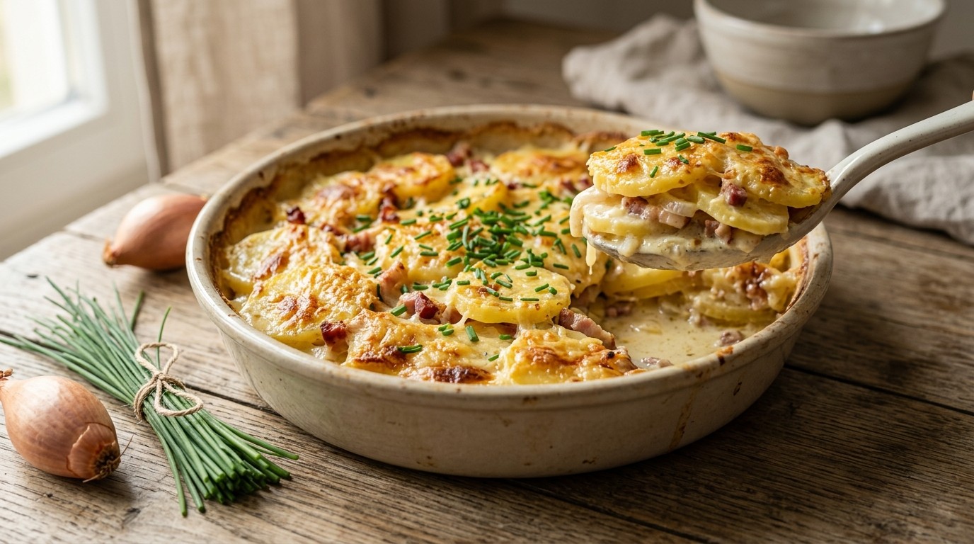 Gegratineerde aardappelen