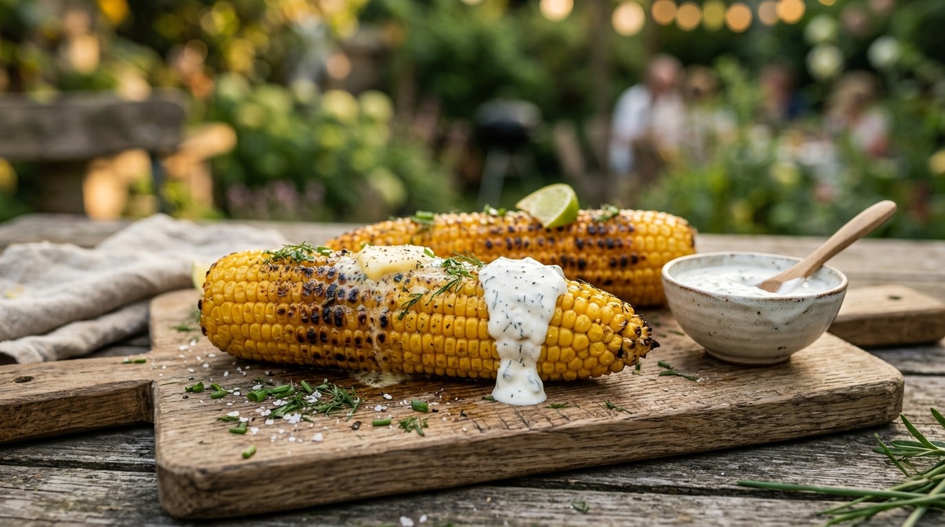 Gegrilde Maiskolven