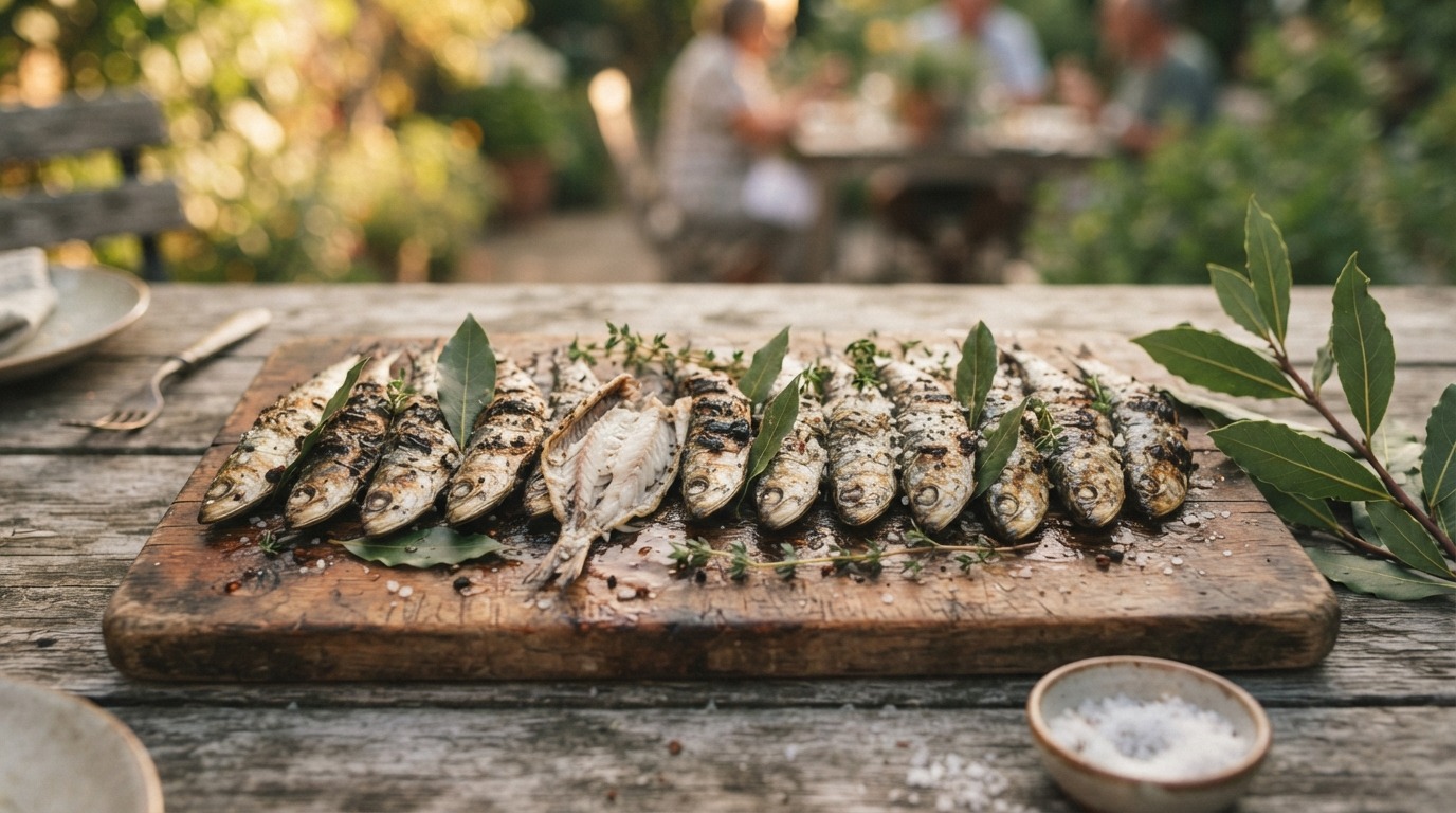 Gegrilde sardientjes