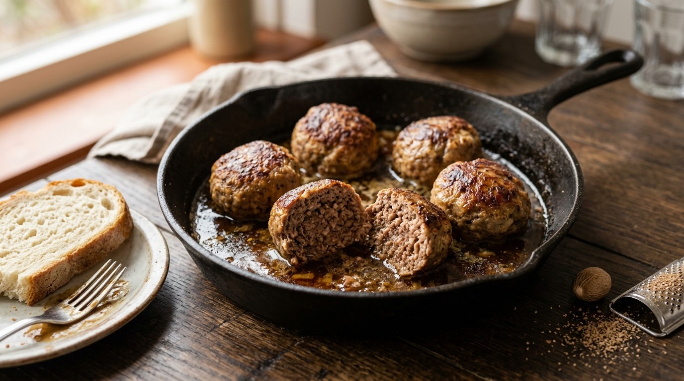 Gehaktballen op z'n Hollands