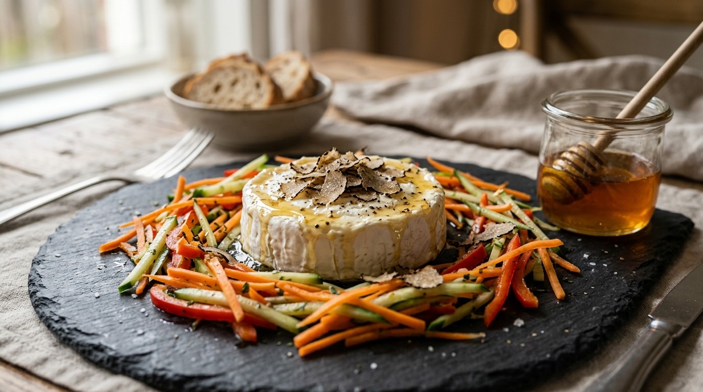 Geitenkaas met Honing en Truffel