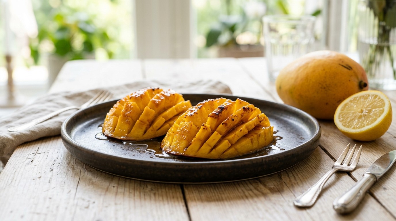Gekarameliseerde mangowaaiers