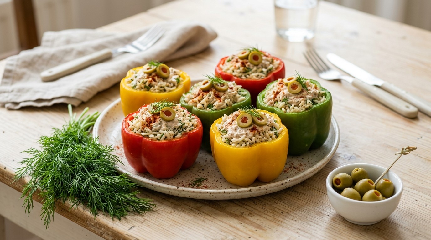 Gekleurde paprika's