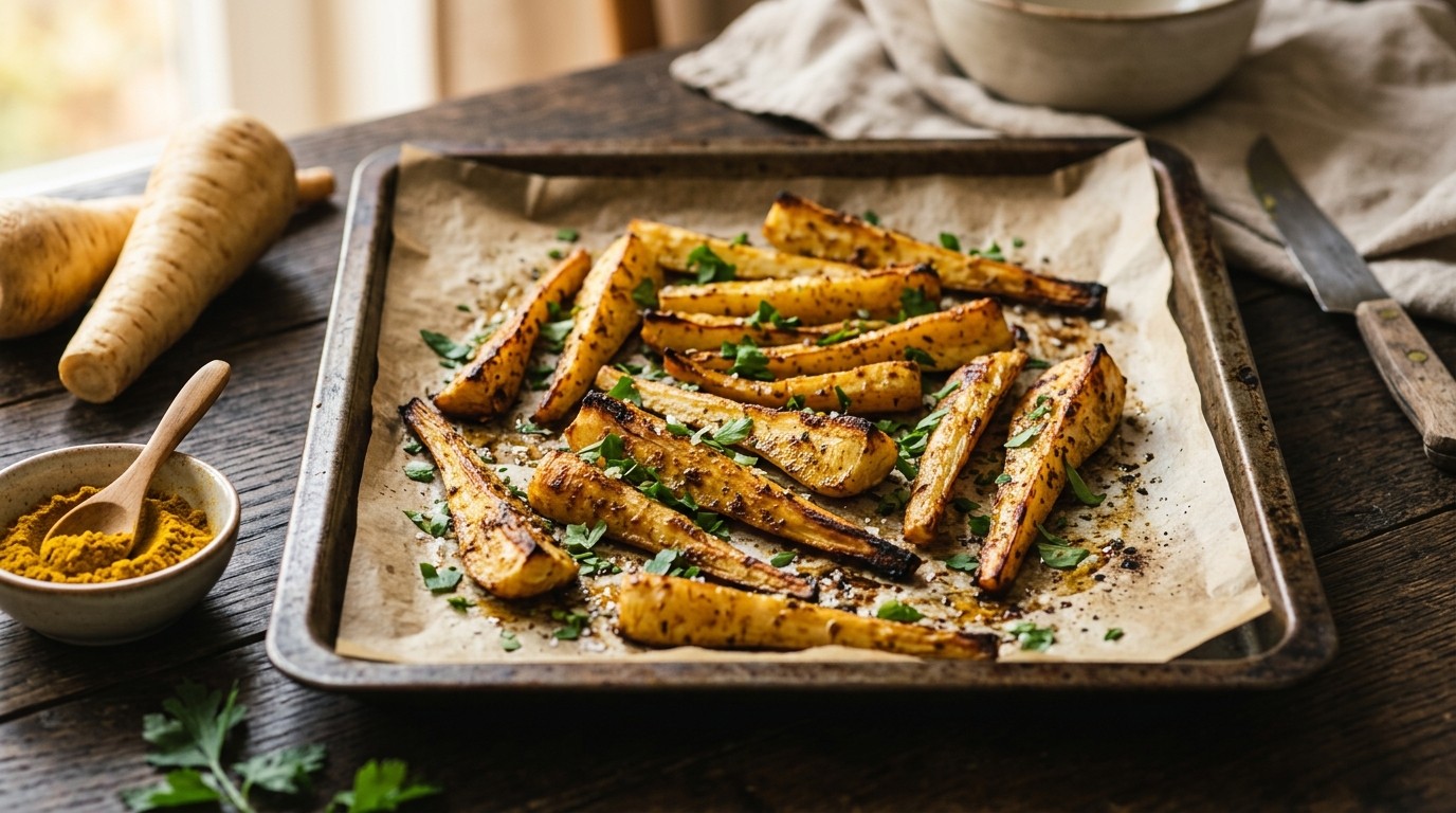 Gekruide Pastinaak uit de Oven