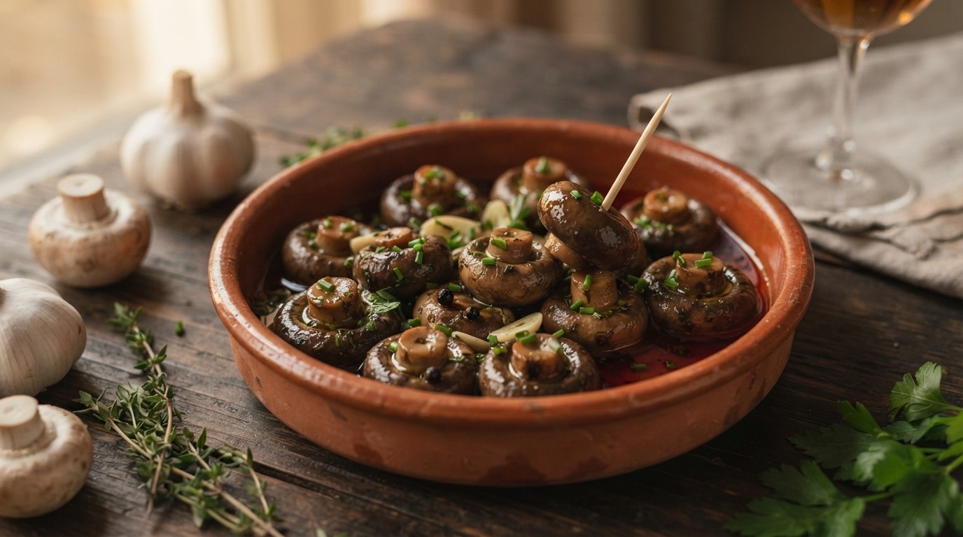 Gemarineerde champignons