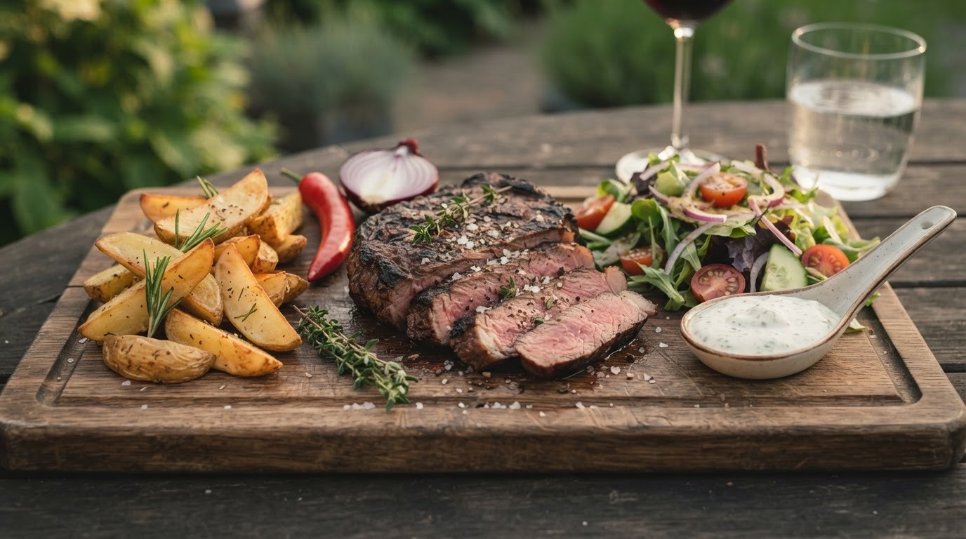 Gemarineerde entrecote