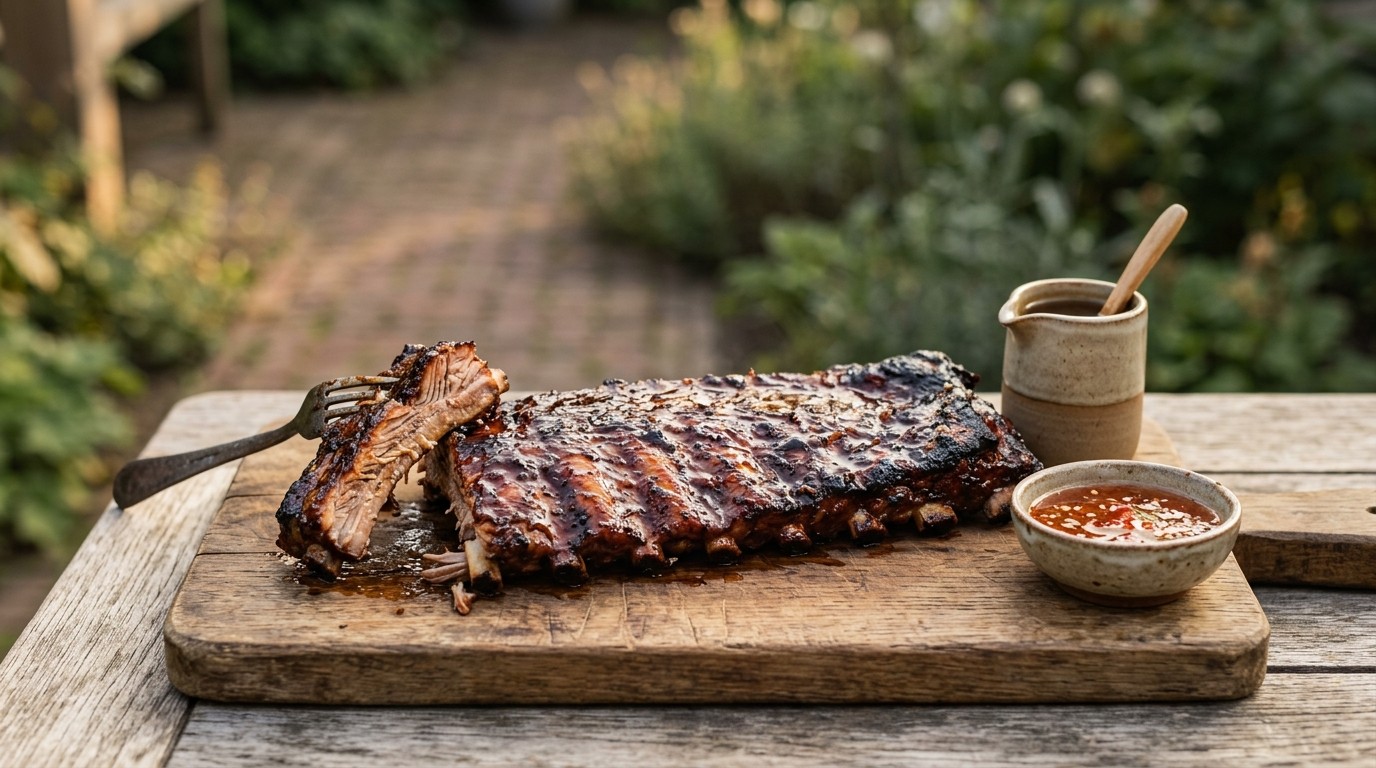 Gemarineerde spare ribs