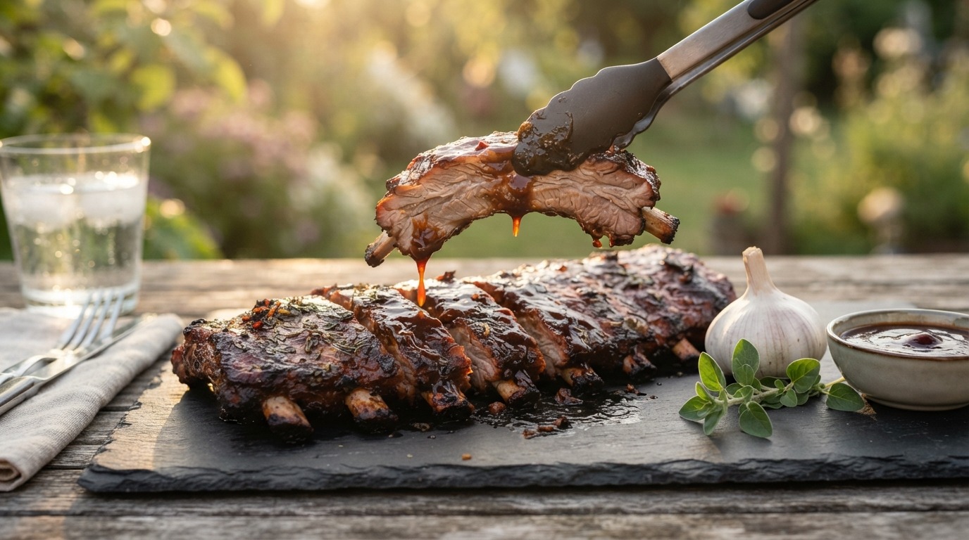 Gemarineerde spareribs