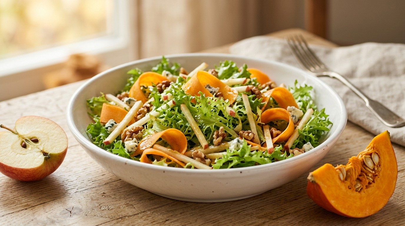 Gemengde bitterzoete salade