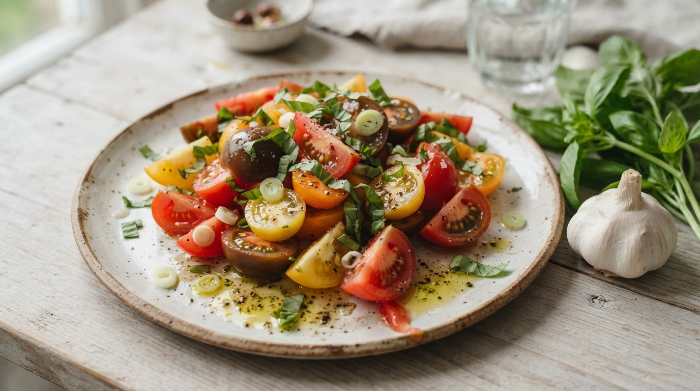 Gemengde tomatensalade