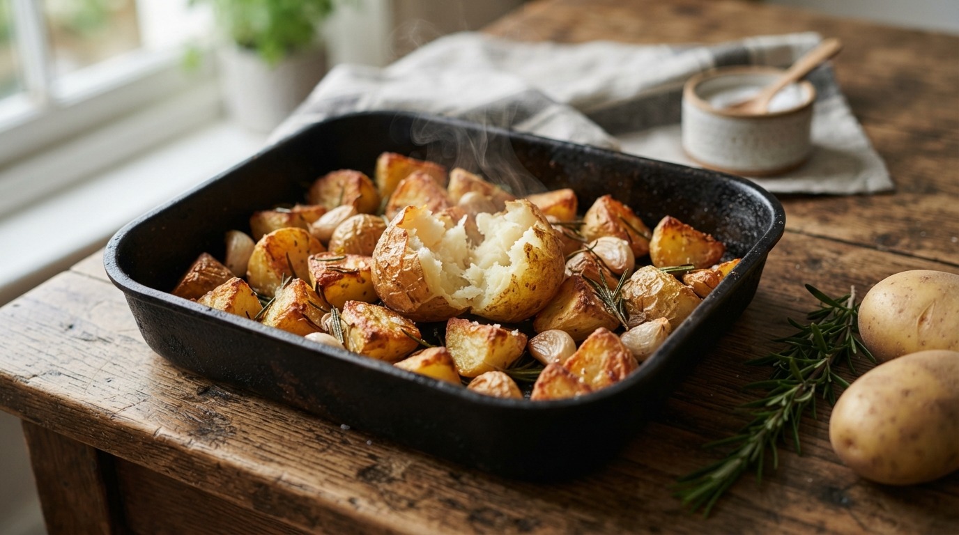 Geroosterde aardappel