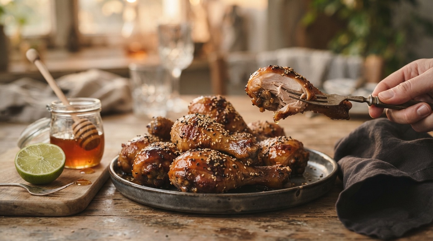 Gespikkelde drumsticks