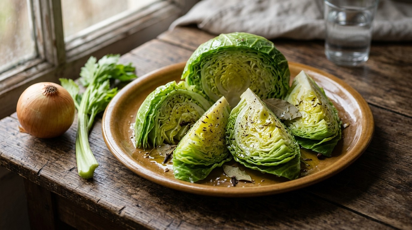 Gestoomde Groene Kool