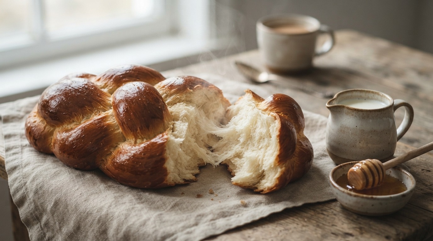 Gevlochten brood