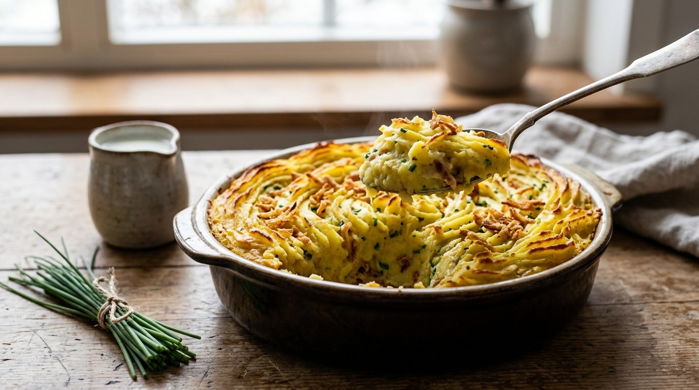 Gevulde Aardappelpuree uit de Oven