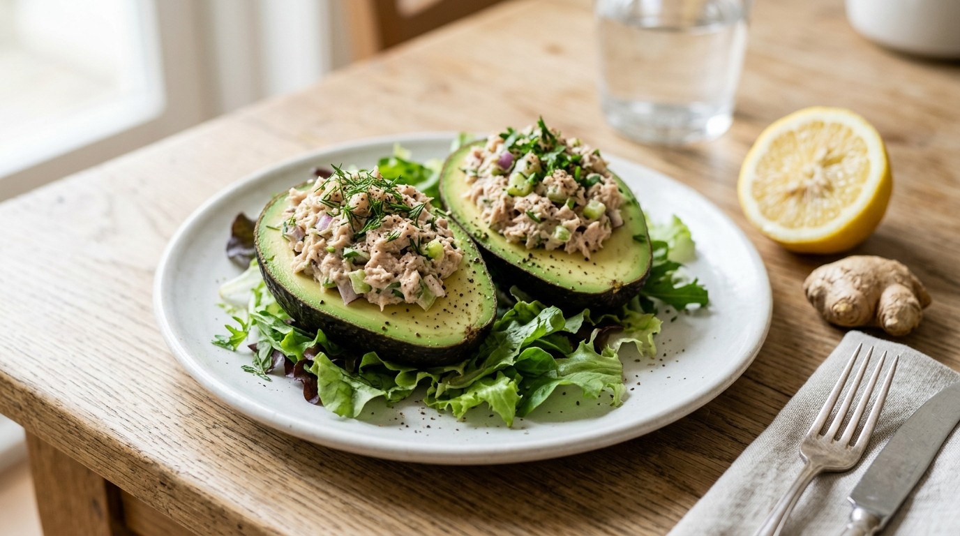 Gevulde Avocado met Tonijn