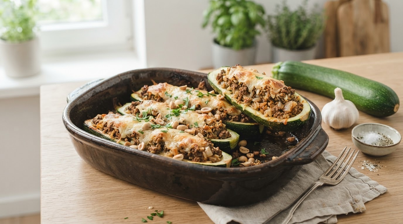 Gevulde courgettes