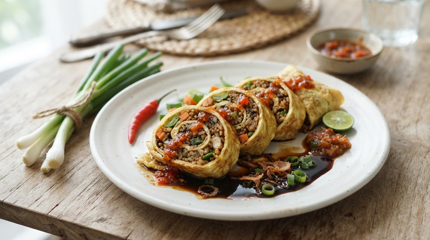 Gevulde omelet