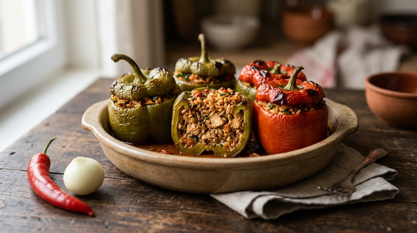 Gevulde Paprika's a-la Elife