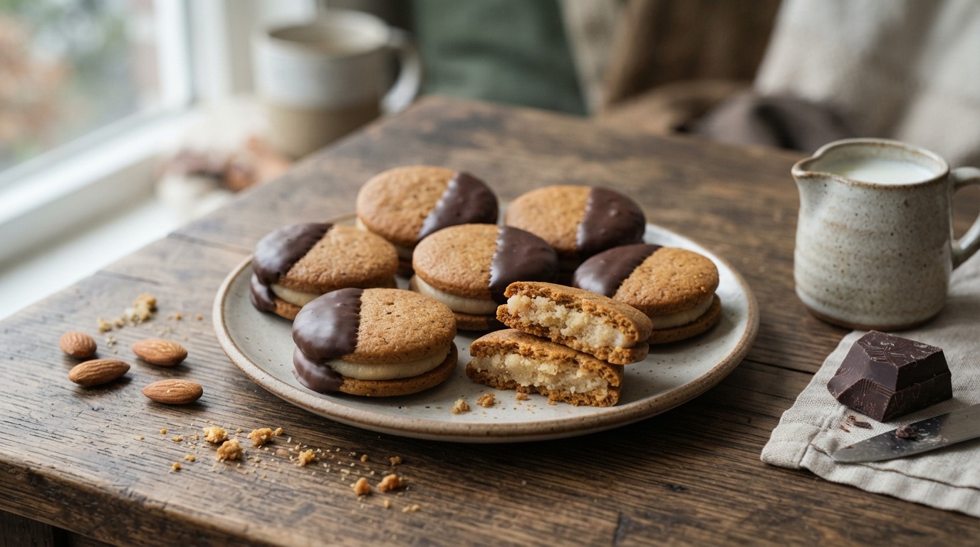 Gevulde sinterklaaskoekjes