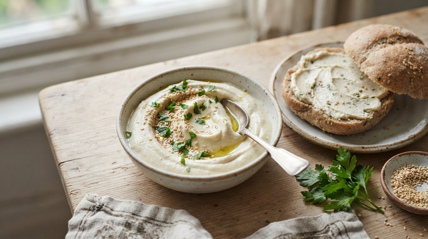 Gezond en romig vegetarisch broodbeleg