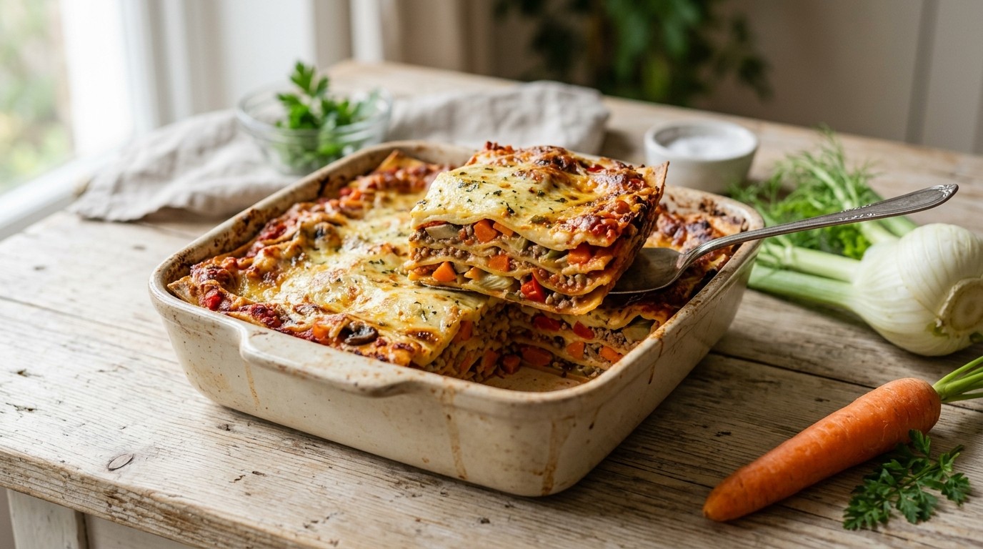 Gezonde Groentelasagne