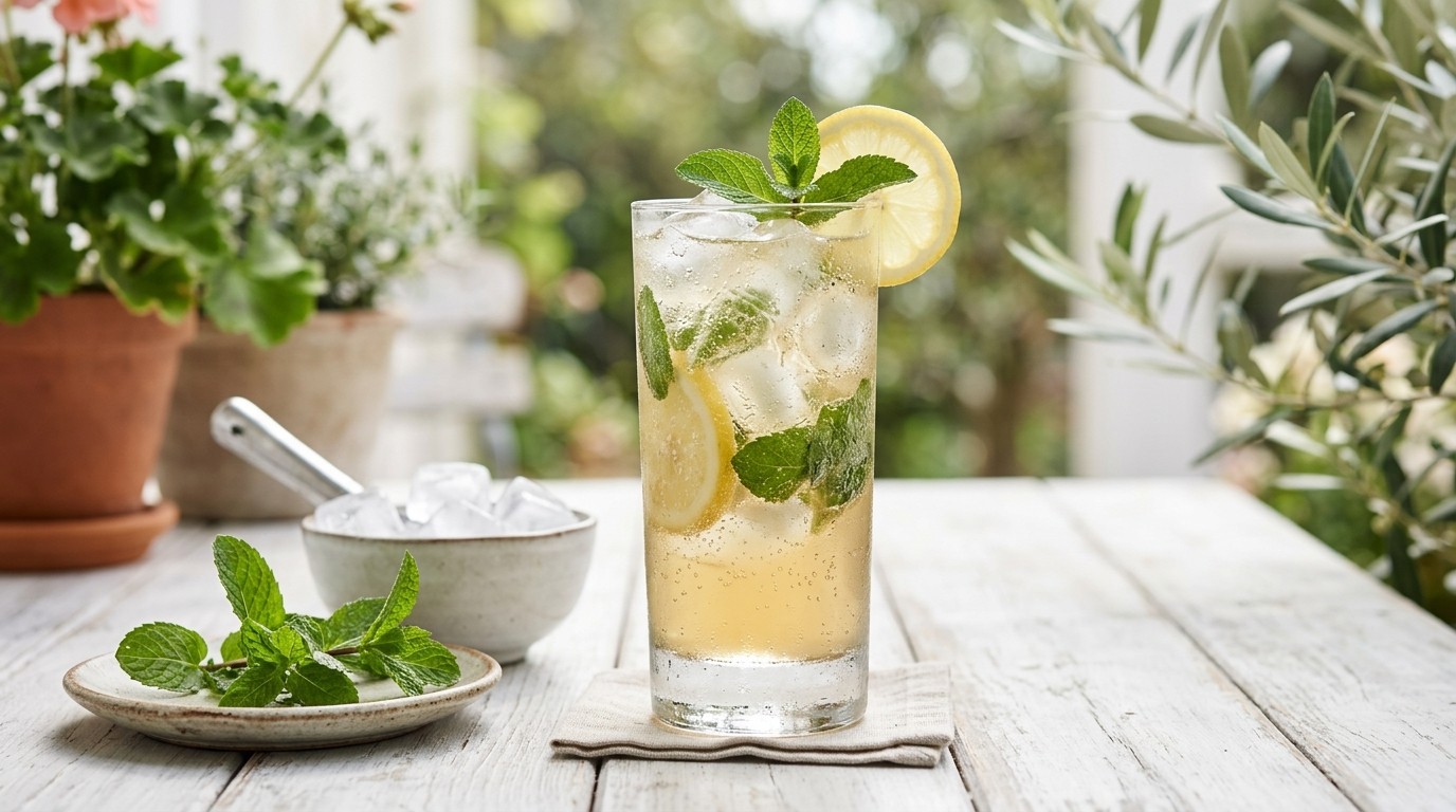 Ginger-lemon-cocktail